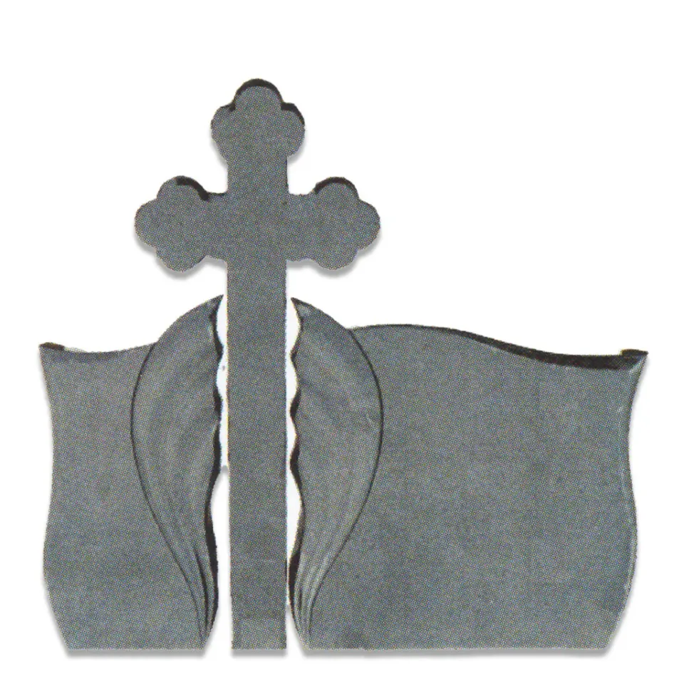 Lemeta MON-187 monument funerar cruce granit