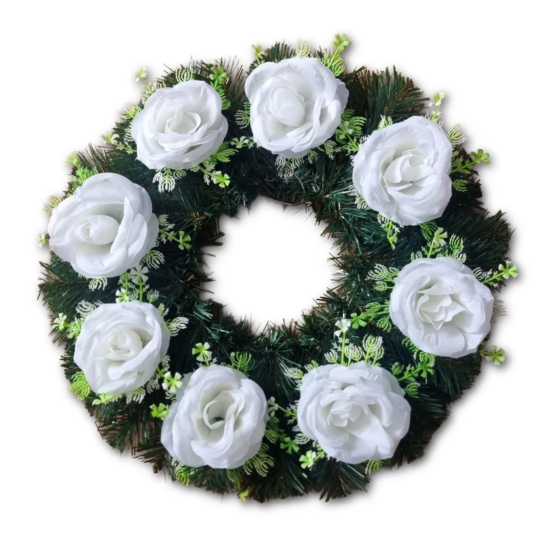 Lemeta Comexim coroana funerara artificiala trandafiri