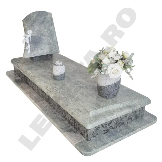 Lemeta Art 336 monument funerar granit verde cu cale