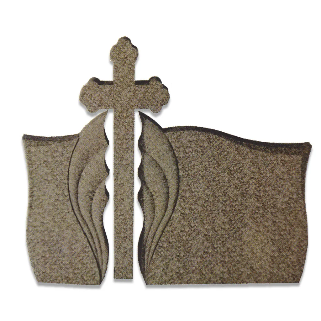 Lemeta MON-187 monument funerar cruce granit