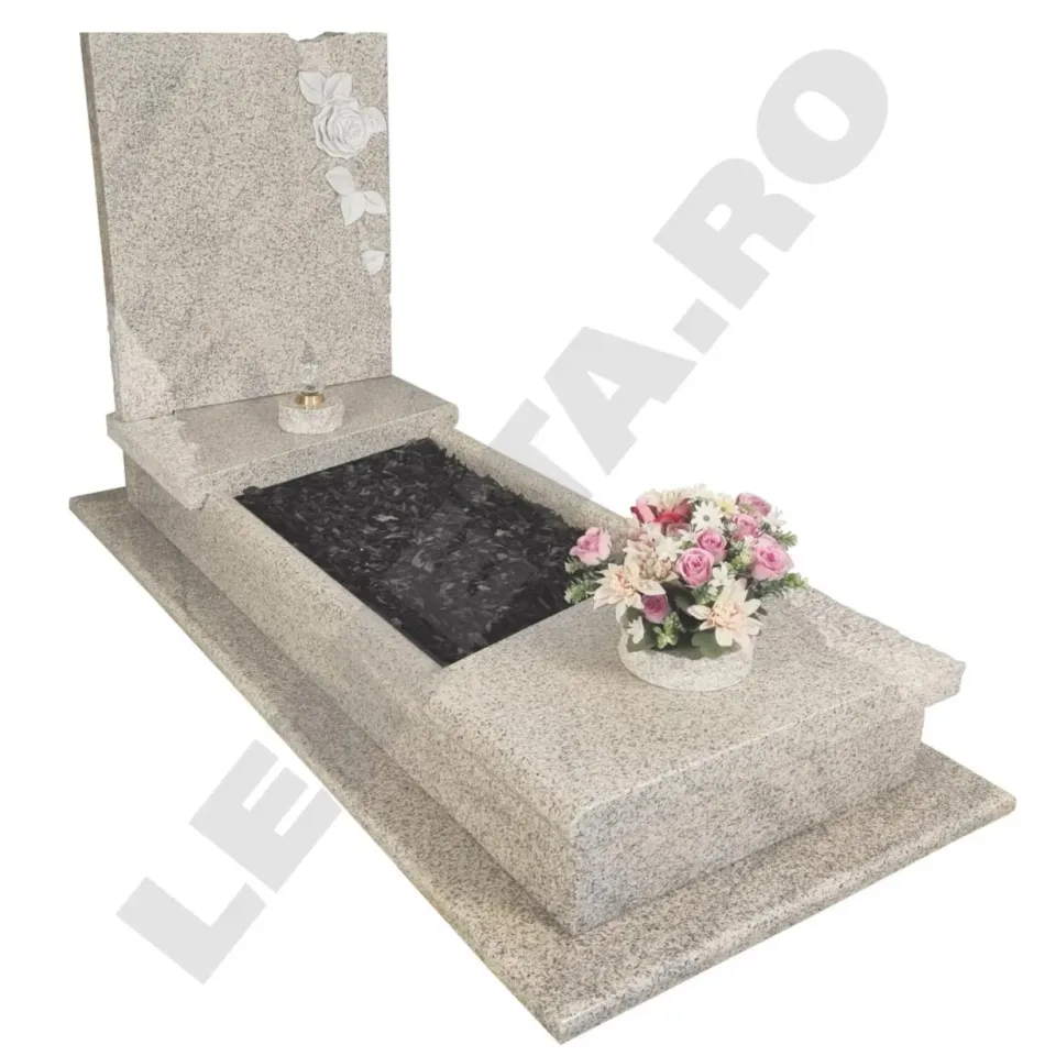 Lemeta Comexim 339 monument funerar New Imperial White sculptat