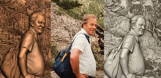 eMonumente Portret 3D în relief